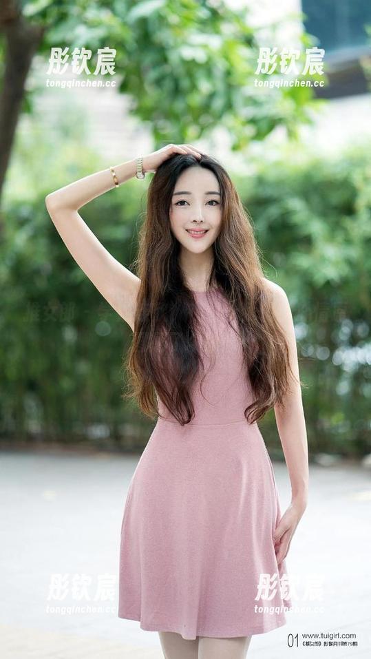 推女郎 - 学姐连欣，在线上我们的心情原图刷了个屏！