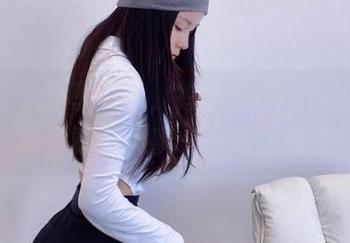微密圈 - 分享一下，禅雨儿Lynne的黑色裤子真有其事——原图附上