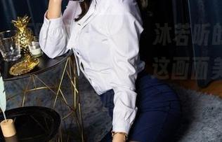语画界 - 原图欣赏时间，沐若昕的礼服全靠气质打底，不禁想问：这画面美到不真实吗？